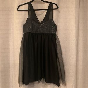 NEW WITH TAG - black formal dress